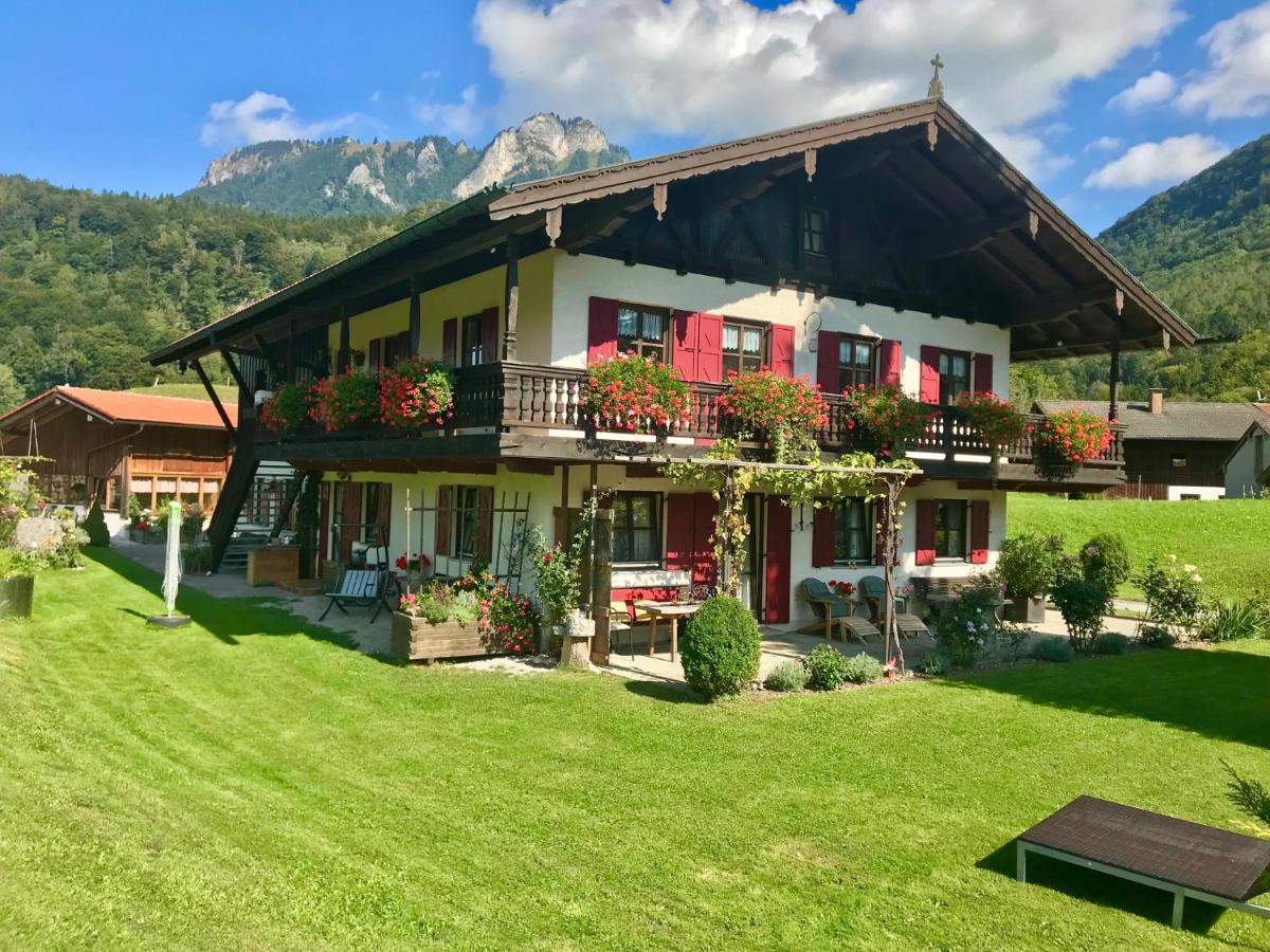 Ferienwohnung Draexl Garten Und Bergblick Nussdorf am Inn Exterior foto